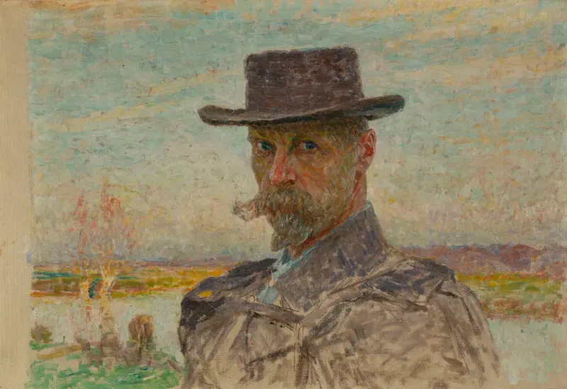 Autoportret, 1912, Emile Claus