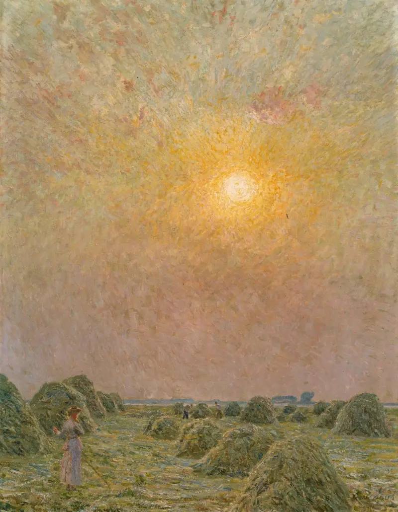Sunset av Emile Claus