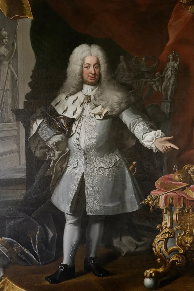 Friedrich I., König von Schweden 1720–1751 von Georg Engelhard Schröder