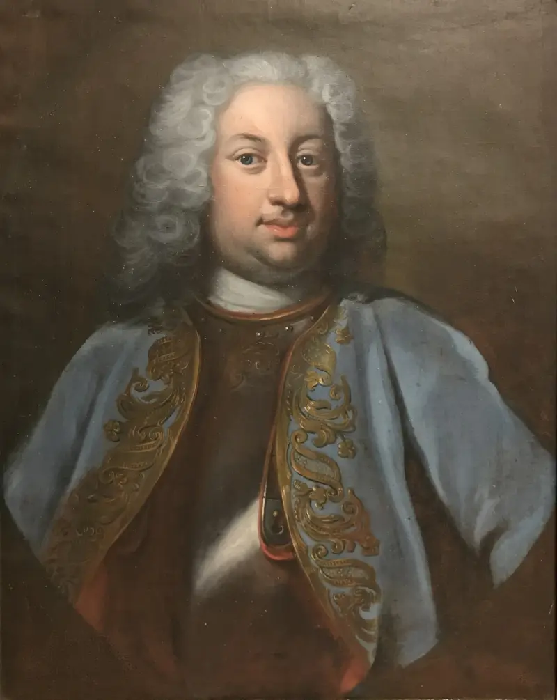 Maximilian, 1689–1753, prins av Hessen-Kassel av Georg Engelhard Schröder