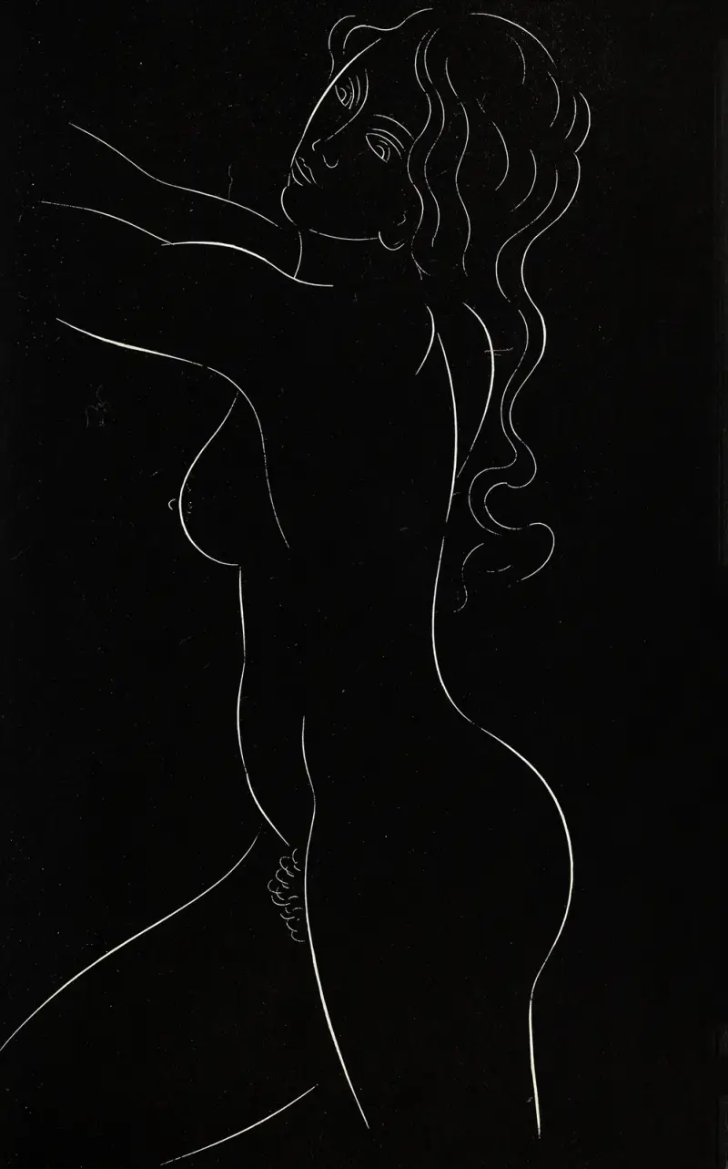 Fünfundzwanzig Akte Taf. 07 von Eric Gill
