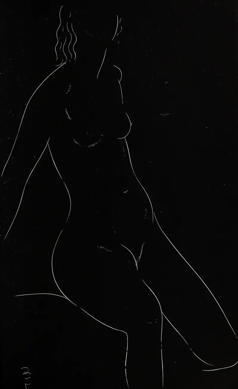 Twenty-five nudes Pl 22 av Eric Gill