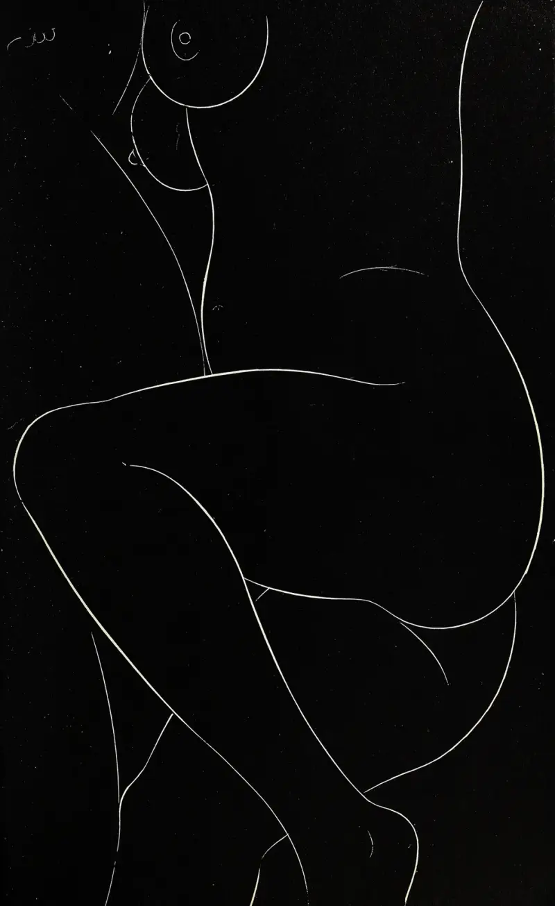 Fünfundzwanzig Akte Taf. 23 von Eric Gill