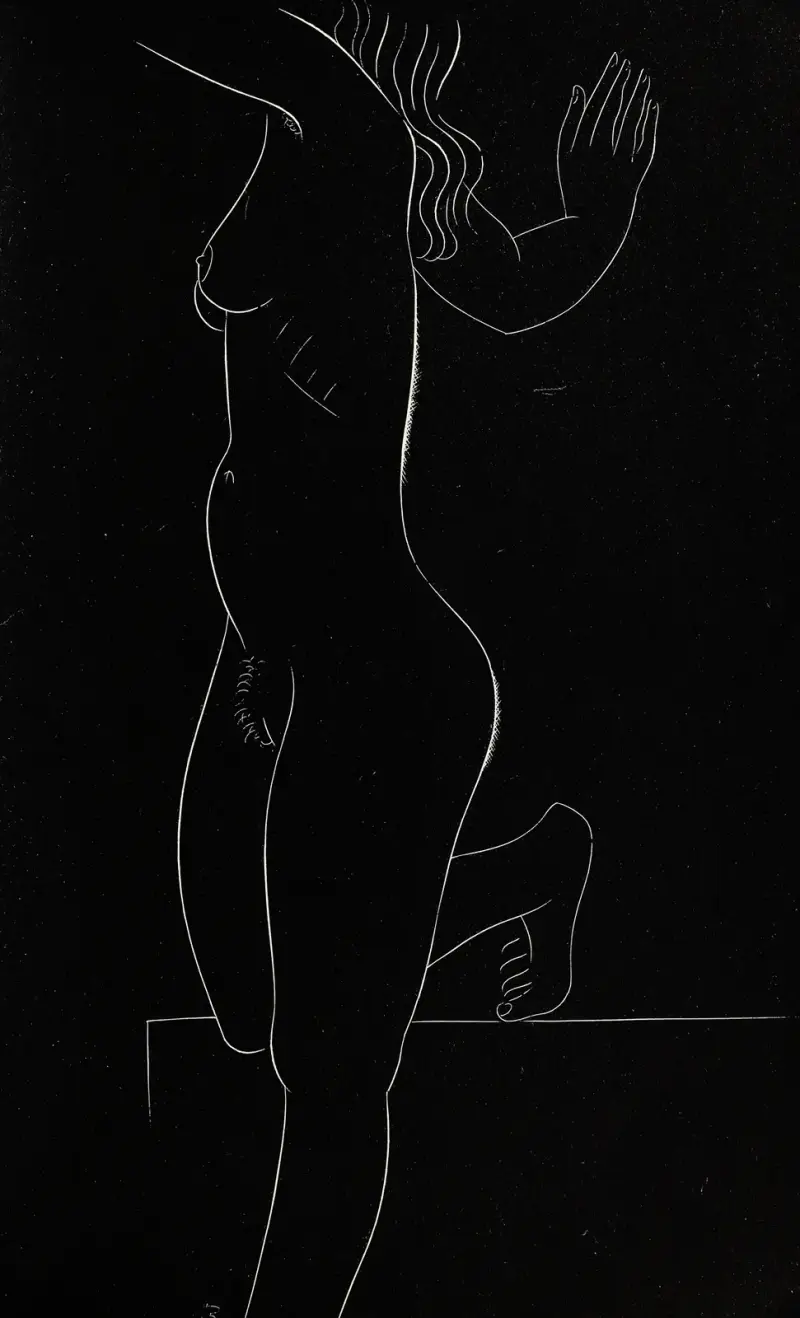 Twenty-five nudes Pl 25 av Eric Gill