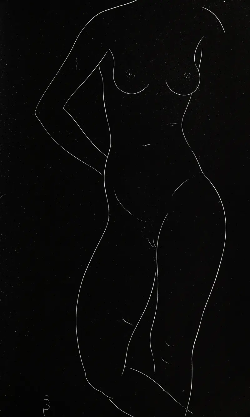 Twenty-five nudes Pl 26 av Eric Gill