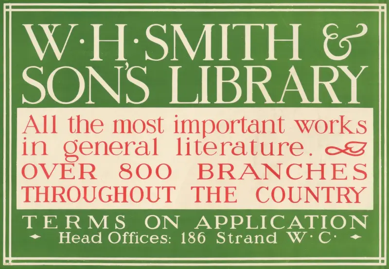 W. H. Smith & Sons Library. All The Most Important Works in General Literature av Eric Gill