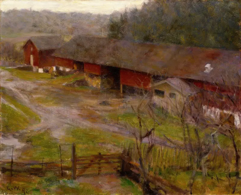 Autumn av Erik Werenskiold