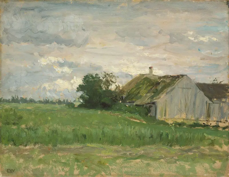 Landschaftsstudie von Erik Werenskiold