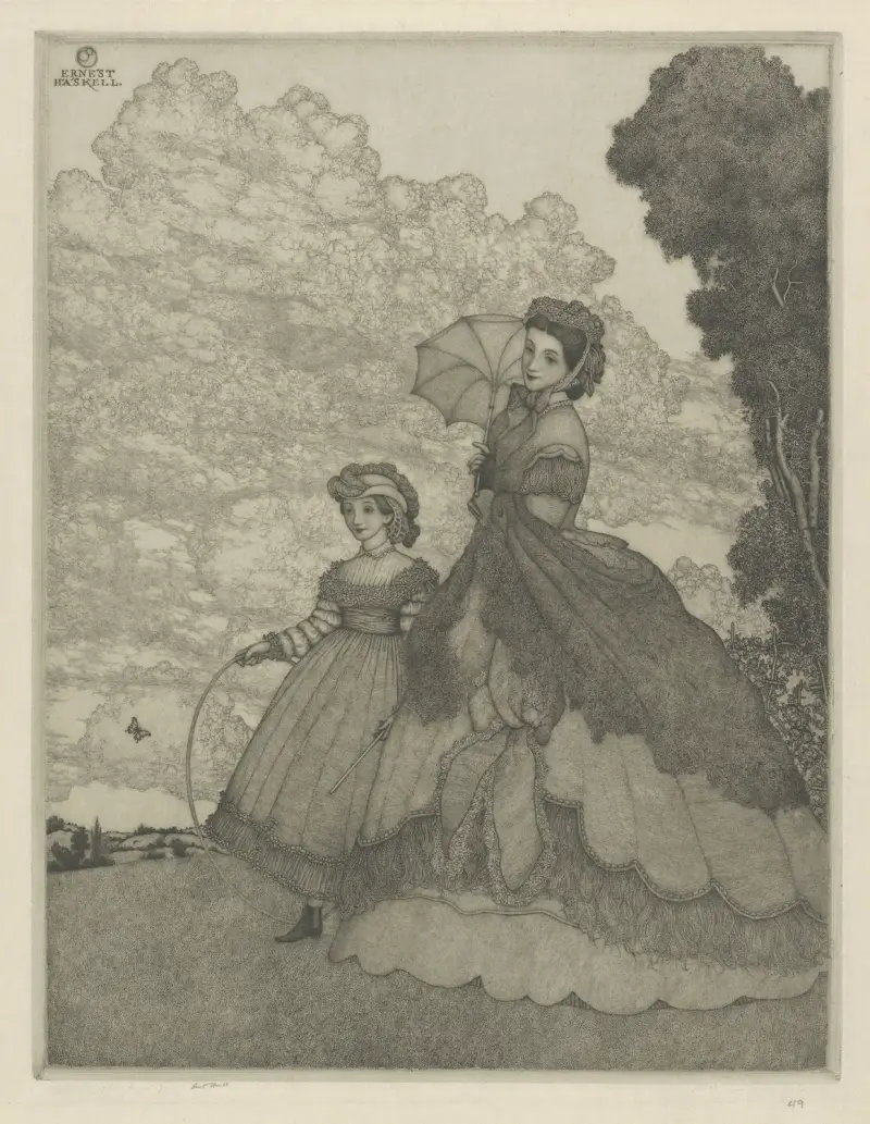 Der Hügel von Ernest Haskell
