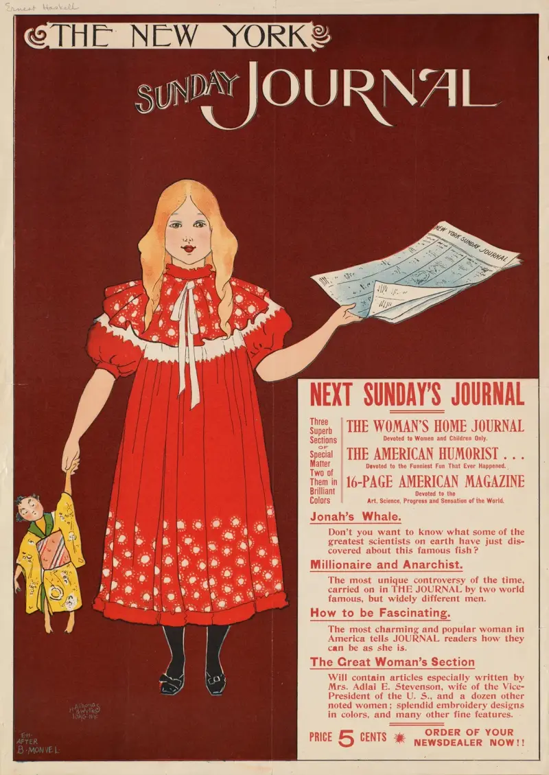 The New York Sunday Journal, Ernest Haskell
