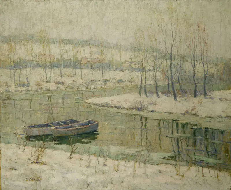 Jarní tání, Ernest Lawson