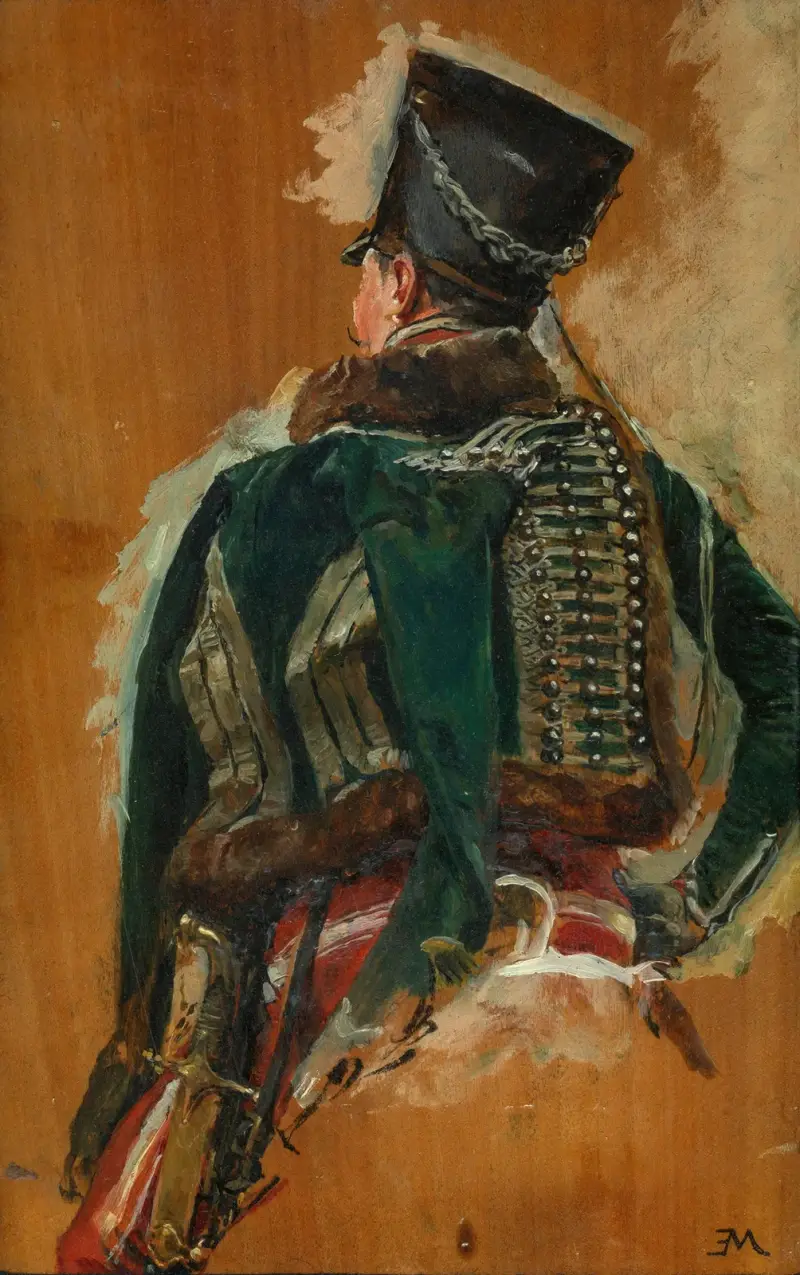 Cavalry Man av Ernest Meissonier