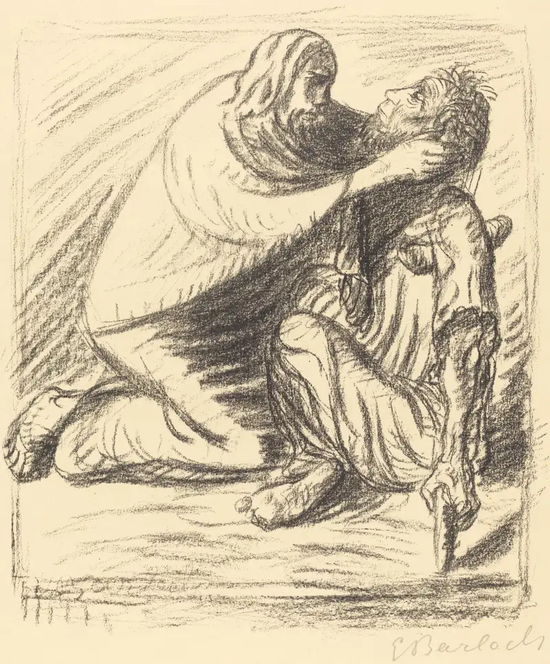 Selig sind die Barmherzigen von Ernst Barlach