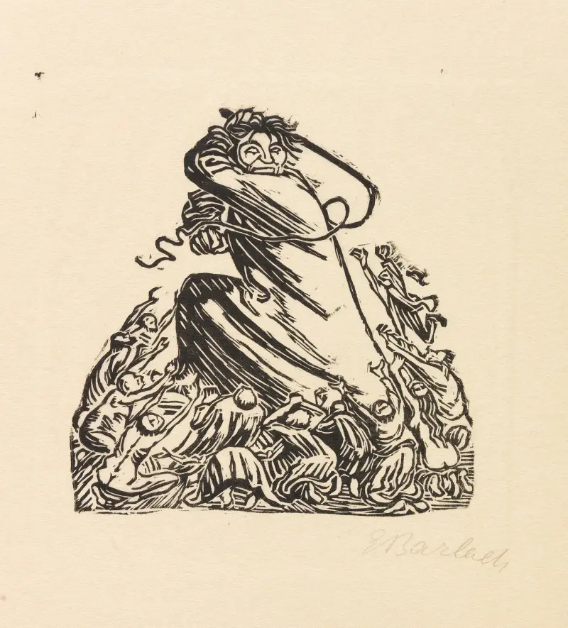 Der Kopf av Ernst Barlach