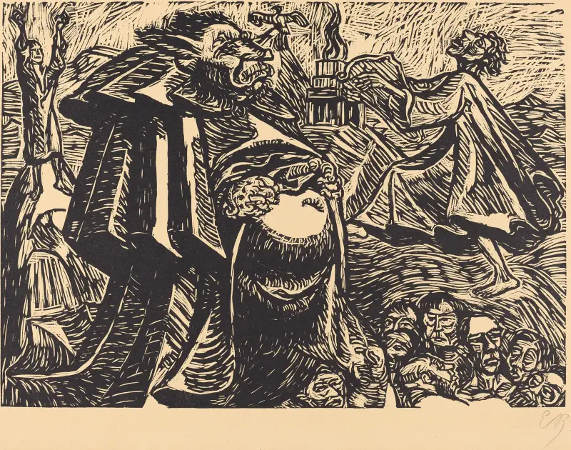 Boží břicho, Ernst Barlach
