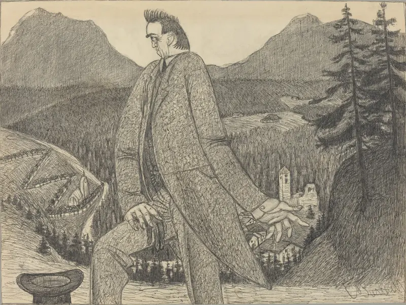 Höjdernas man av Ernst Barlach