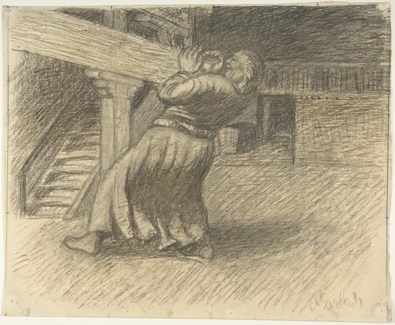 Die Unsichtbare von Ernst Barlach