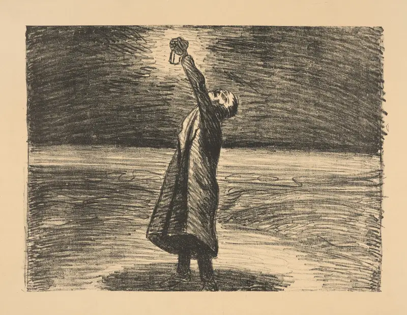 Die Laterne von Ernst Barlach