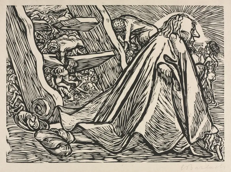 Die Verwandlungen Gottes; Der göttliche Bettler von Ernst Barlach
