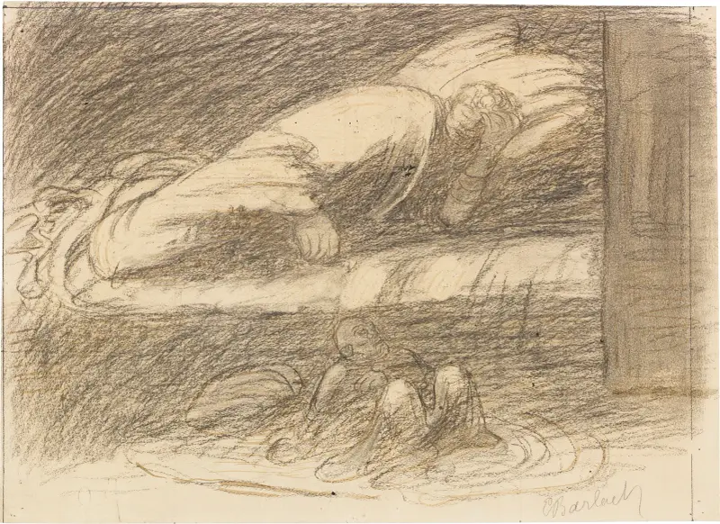 Träumender Jüngling von Ernst Barlach
