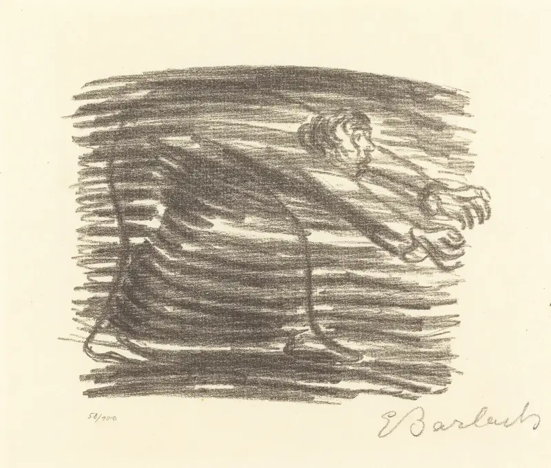Wanderung im Schatten von Ernst Barlach