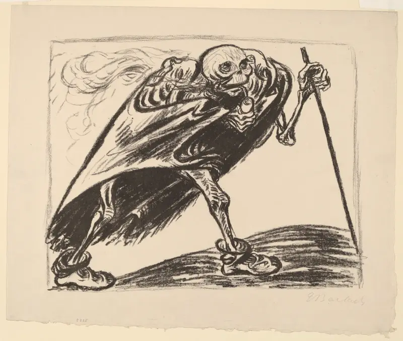 Wandernder Tod von Ernst Barlach