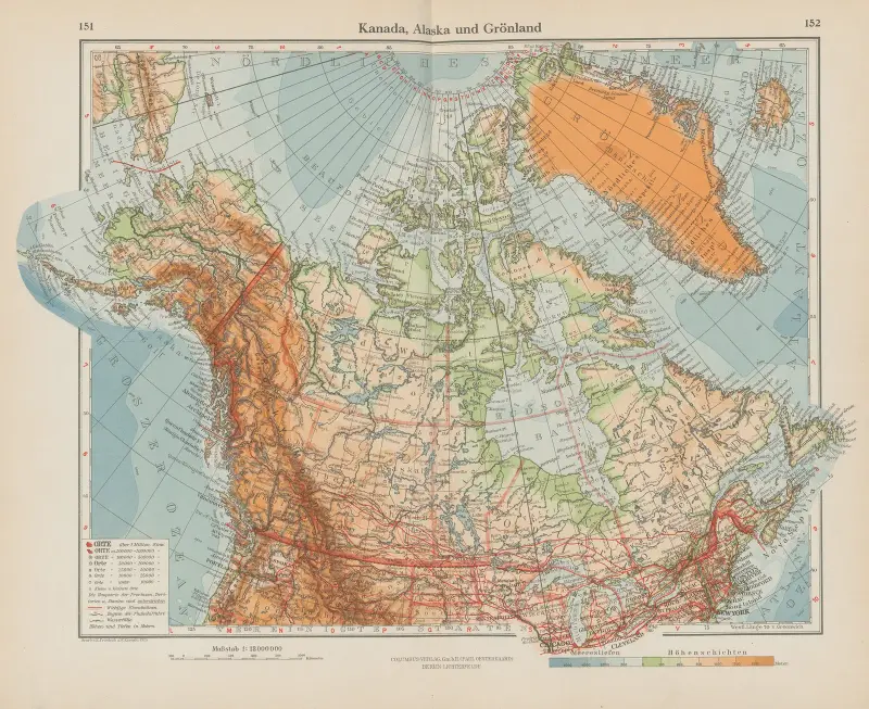 Kanada, Alaska i Grenlandia, Ernst Friedrich