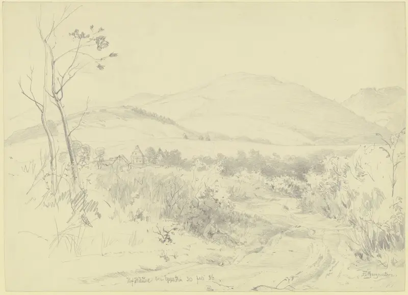Hof Häusel bei Eppstein im Taunus av Friedrich Ernst Morgenstern