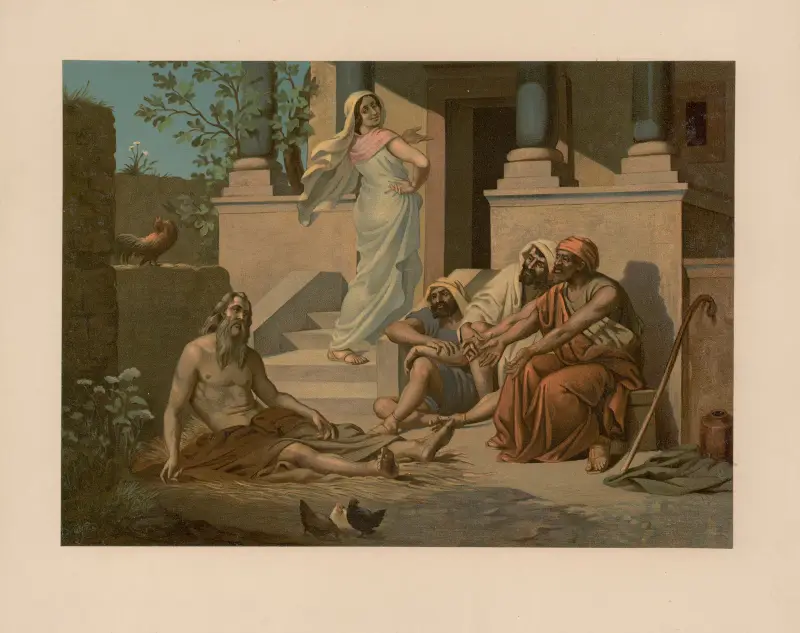 Cierpliwość Hioba wystawiona na próbę, Ernst Pessler
