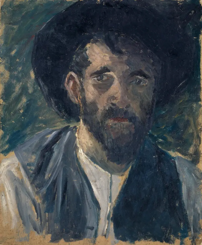 Autoportrét II, Ernst Schiess