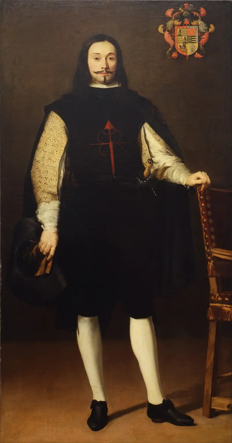 Porträtt av Don Diego Félix de Esquivel y Aldama av Bartolomé Estebán Murillo