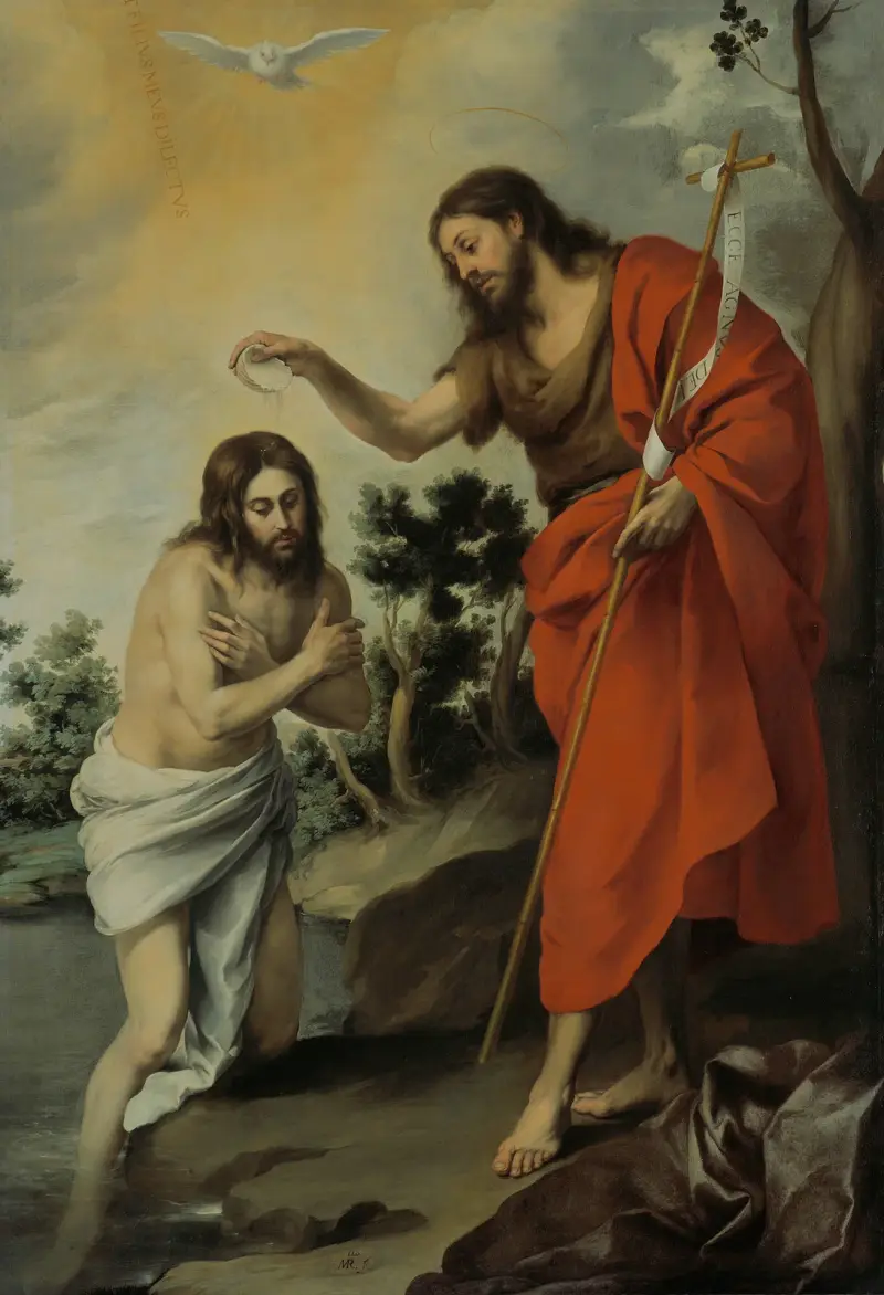 Kristi dop av Bartolomé Estebán Murillo