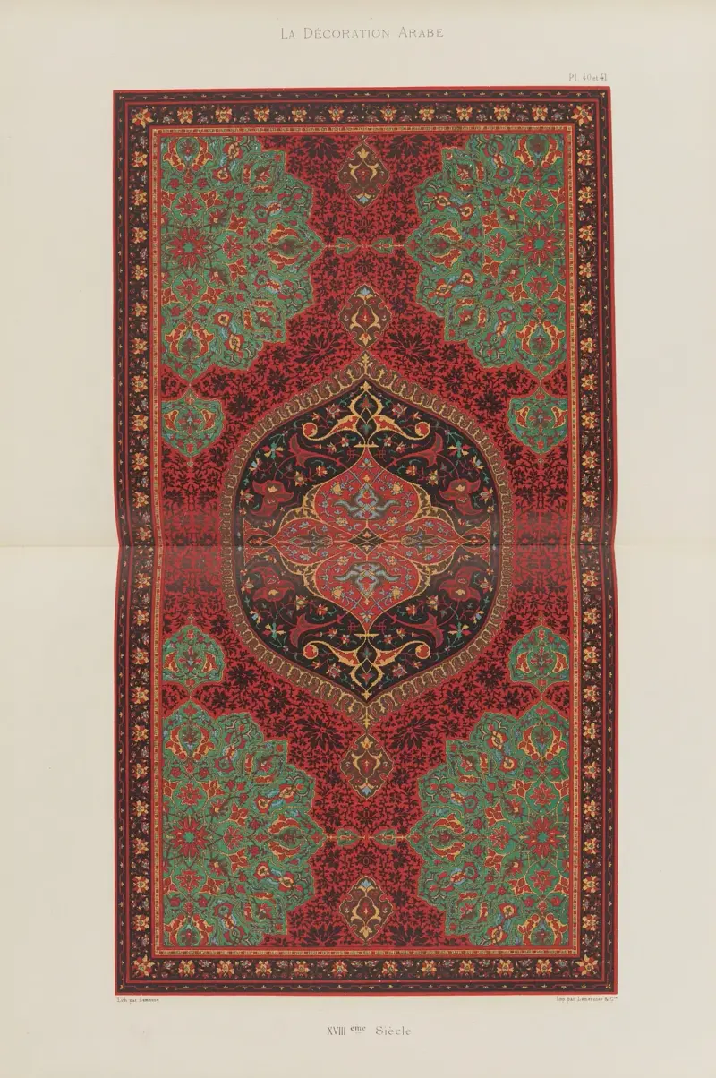 La Décoration arabe Pl.33 av Marpon et Flammarion