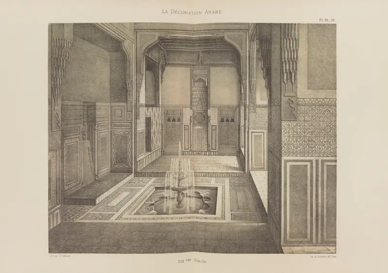 La Décoration arabe Pl.59 av Marpon et Flammarion