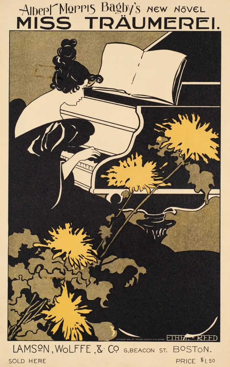Nowa powieść Alberta Morrisa Bagby’ego Miss Traumerel., Ethel Reed