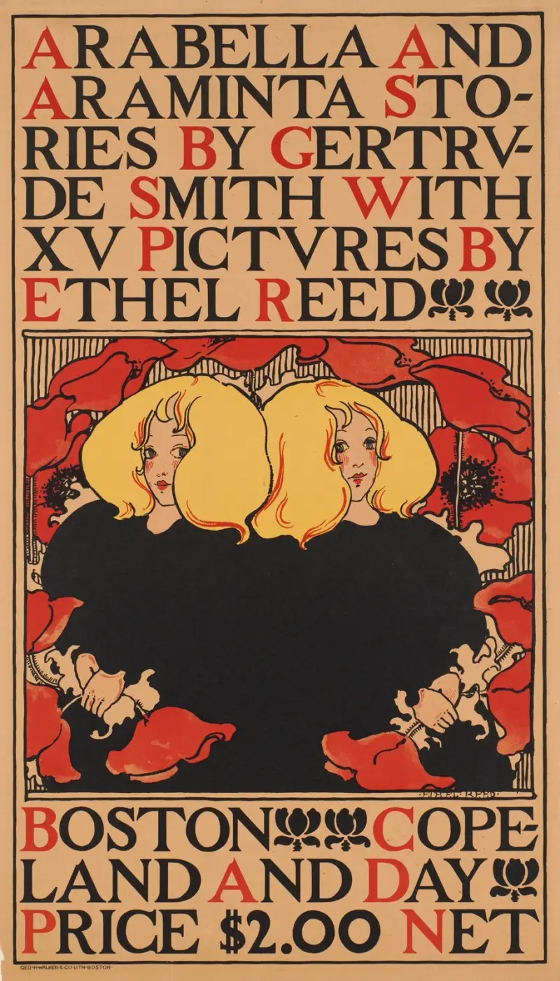 Arabella & Araminta – berättelser av Gertrude Smith med XV bilder av Ethel Reed av Ethel Reed