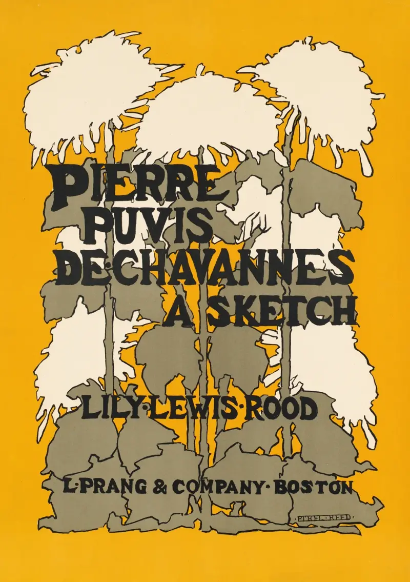 Pierre Puvis de Chavannes, szkic, Lily Lewis Rood, Ethel Reed