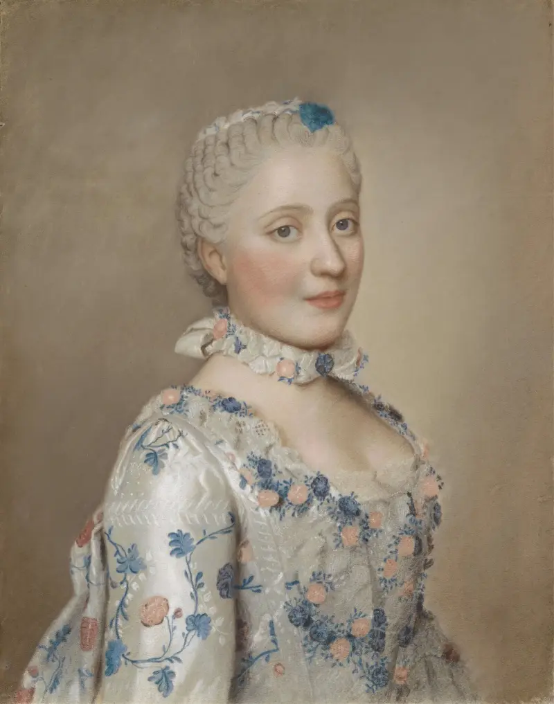 Maria Josepha av Sachsen, Frankrikes kronprinsessa av Jean-Etienne Liotard