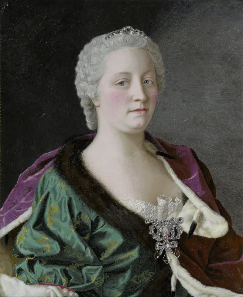 Marie Terezie, arcivévodkyně rakouská, královna uherská a česká a císařovna Svaté říše římské, Jean-Etienne Liotard