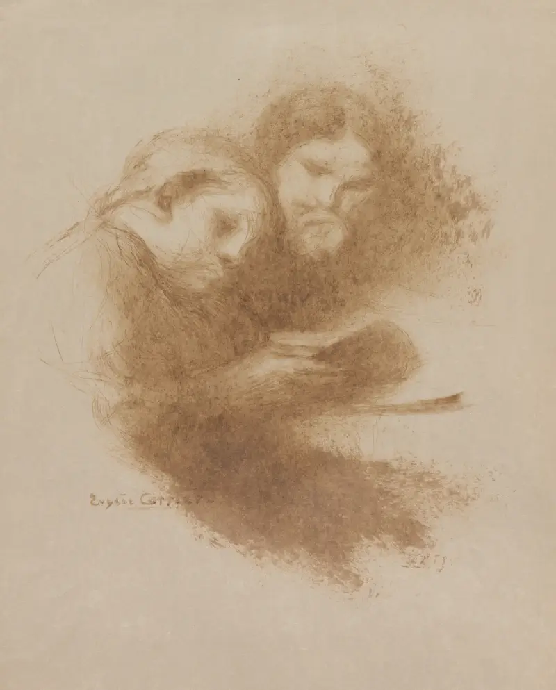 Čtení, Eugène Carriere