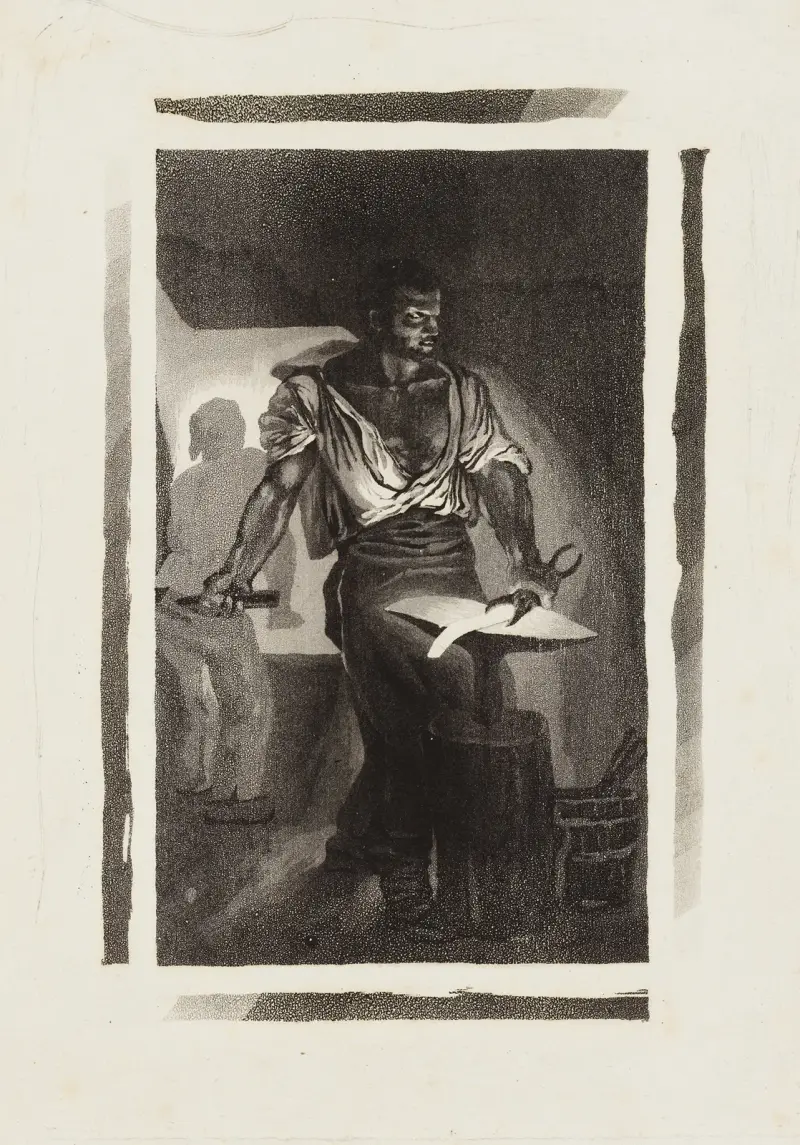 Kovář, Eugène Delacroix