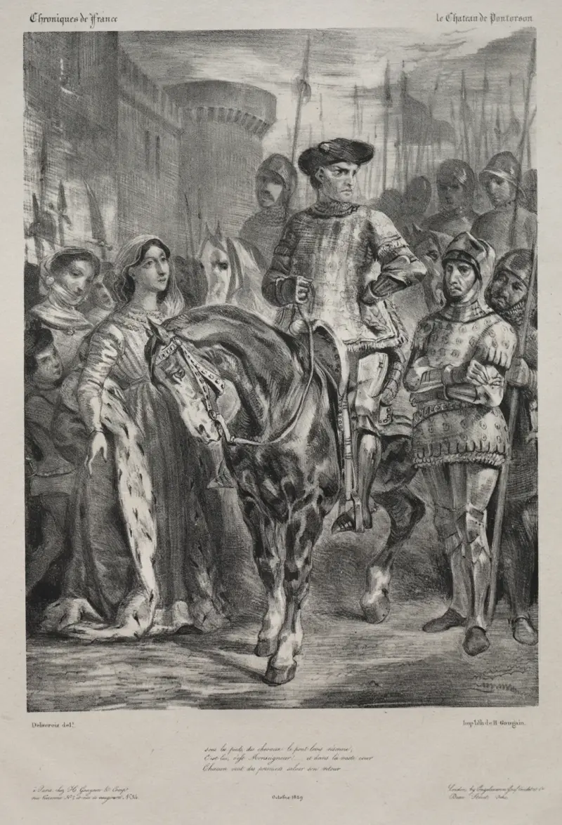 Duguesclin von Eugène Delacroix