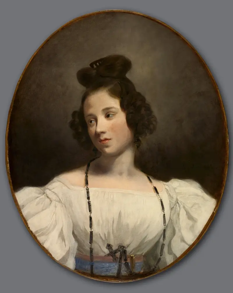 Fröken Alexandrine-Julie de la Boutraye av Eugène Delacroix