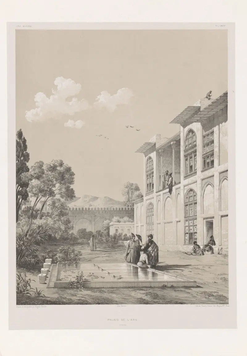 Palais de l'Ark von Eugène Flandin