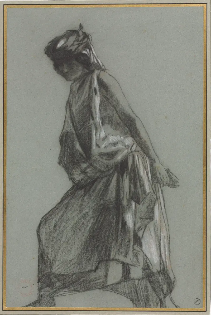 Arabská žena, 1852 – Nr. 1, Eugène Fromentin