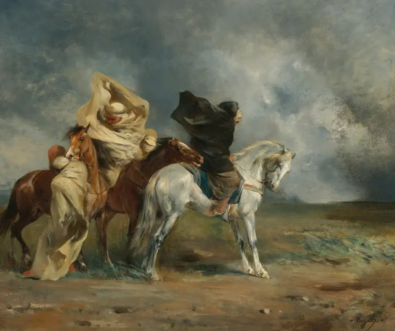 Der Simun von Eugène Fromentin