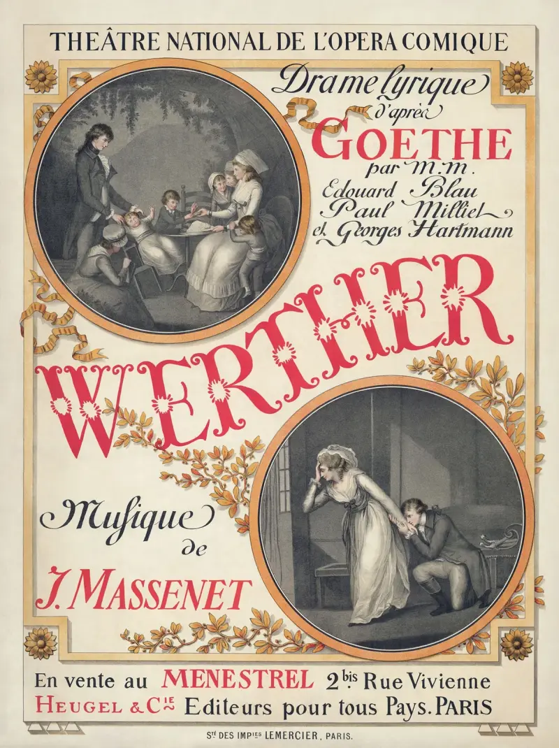 Werther Julesa Masseneta, Eugène Grasset