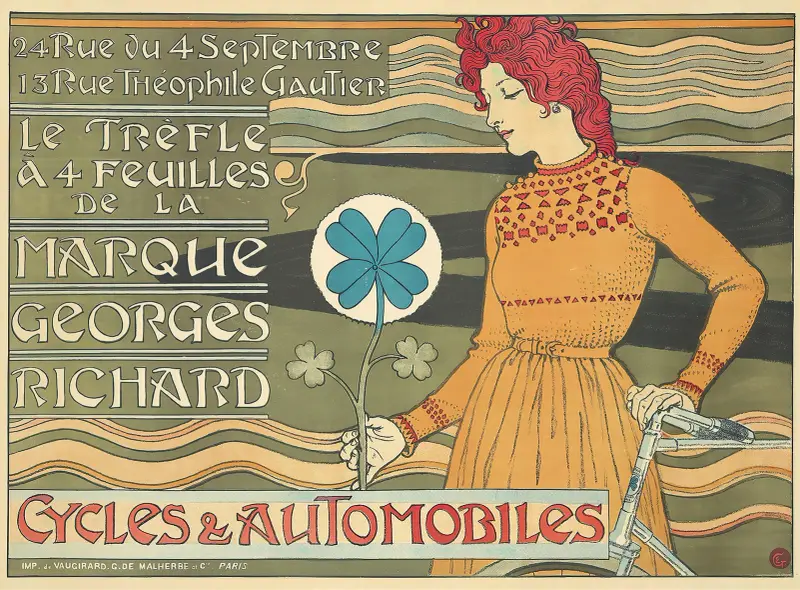 Marque Georges Richard, Cycles & Automobiles von Eugène Grasset