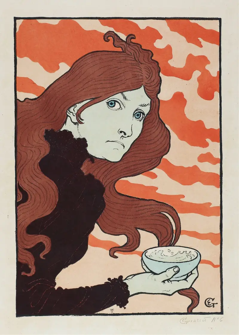 Vitrioleuse (Kobieta rzucająca kwasem), Eugène Grasset