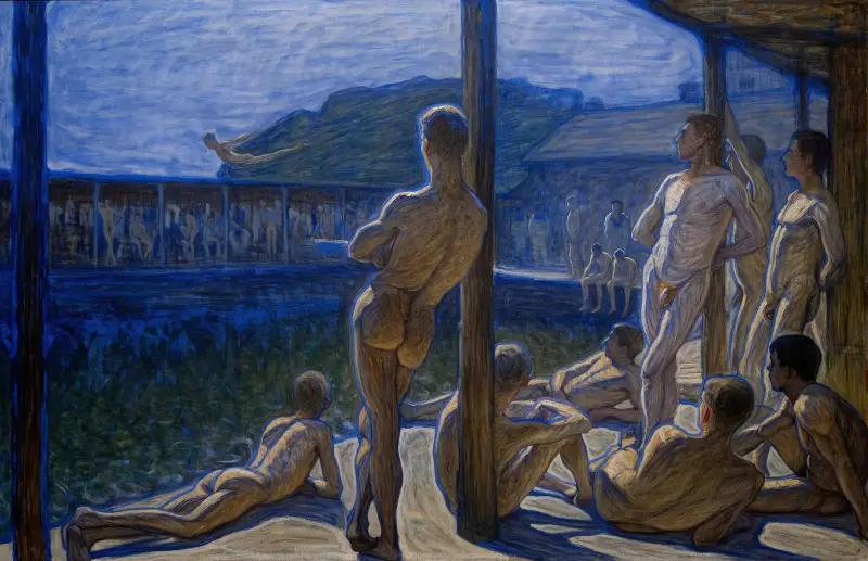 Marinebadehaus von Eugène Jansson